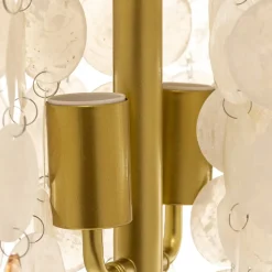 Gulvlampe Ruben med perlemorsskiver^ONLI Best