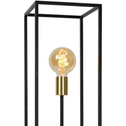 Lucide Gulvlampe Ruben, sort, tre lamper