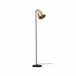 Gulvlampe Tattoo 4091 antik guld/sort, metal Højde 120 cm^Opviq Best