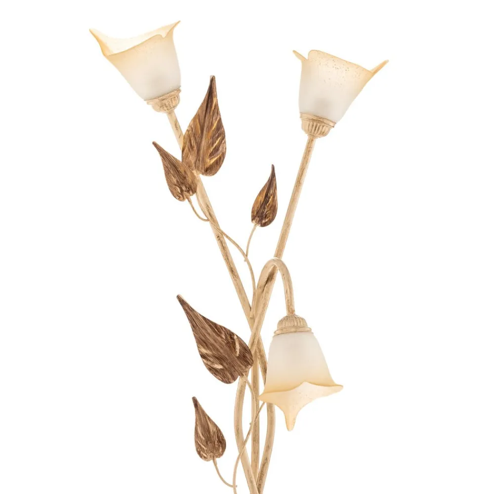 Gulvlampe Vanda i florentinsk stil, elfenben^ONLI Sale