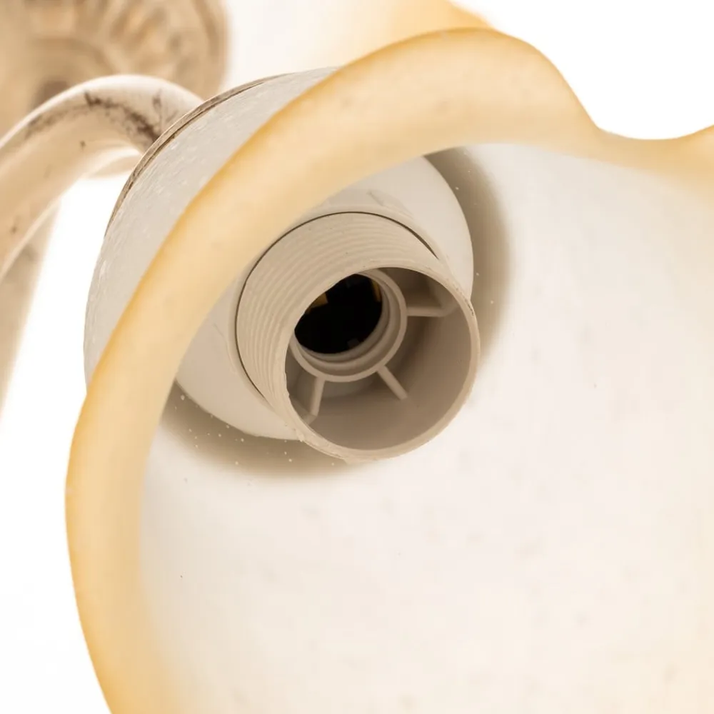 Gulvlampe Vanda i florentinsk stil, elfenben^ONLI Sale