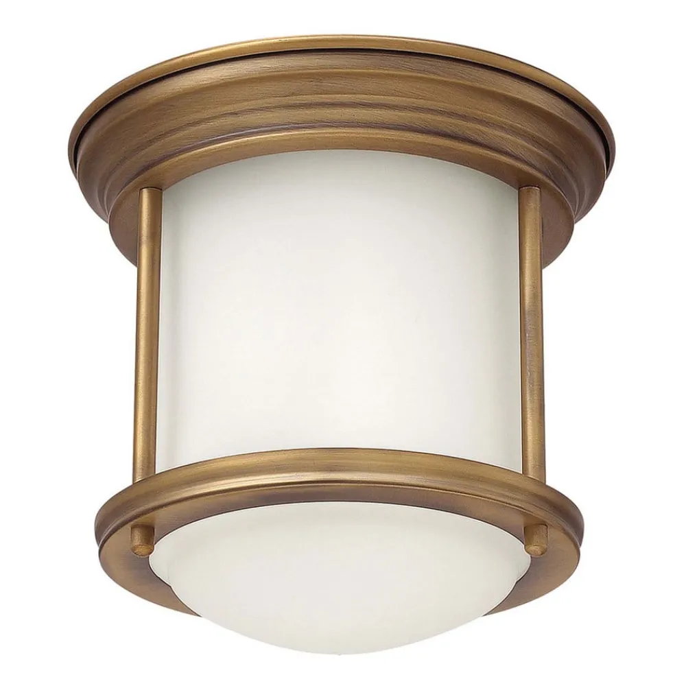 Hadrian Mini udendørs loftslampe, bronze/opalhvid^Quintiesse Online