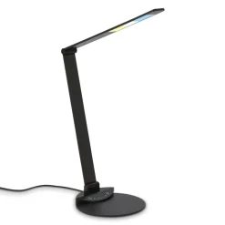 Briloner Arbejdsrum/Kontor|Bordlamper>Haiti LED-skrivebordslampe touchdim CCT sort