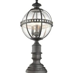 KICHLER Gadebelysning>Halleron vejlampe med Londonderry-finish