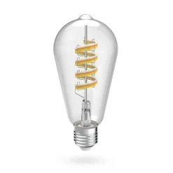 Hama Smart LED Filament E27 ST64, WLAN, Matter, 4,9 W, RGBW