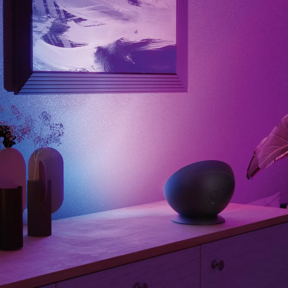 Hama Bordlamper>Smart LED-bordlampe, sort WLAN, RGBW, dæmpbar