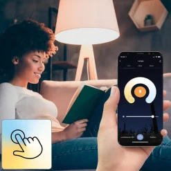 Hama WLAN LED-indbygningsspot, via app CCT hvidt