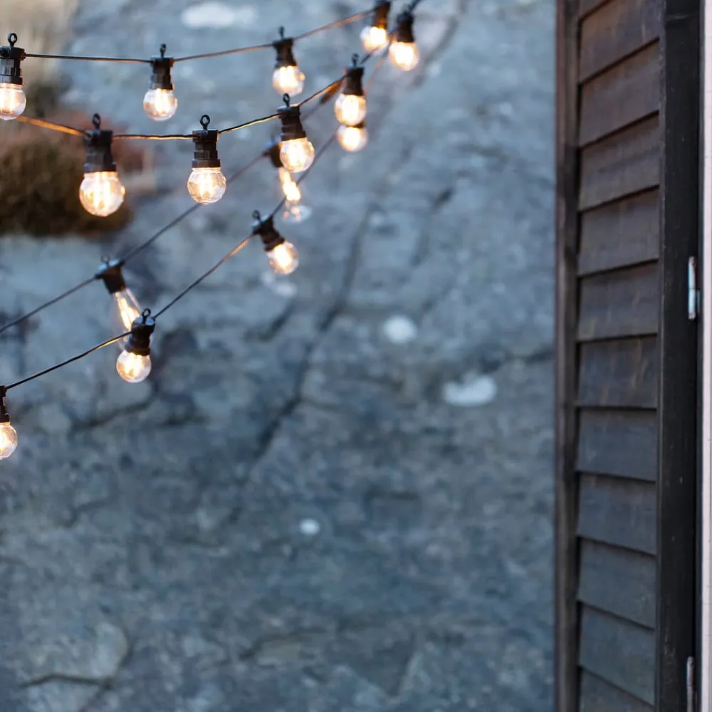 Markslöjd Julepynt|Julelys Udendørs>Have 24 LED-lyskæder Cirkulær 10 lyskilder G45