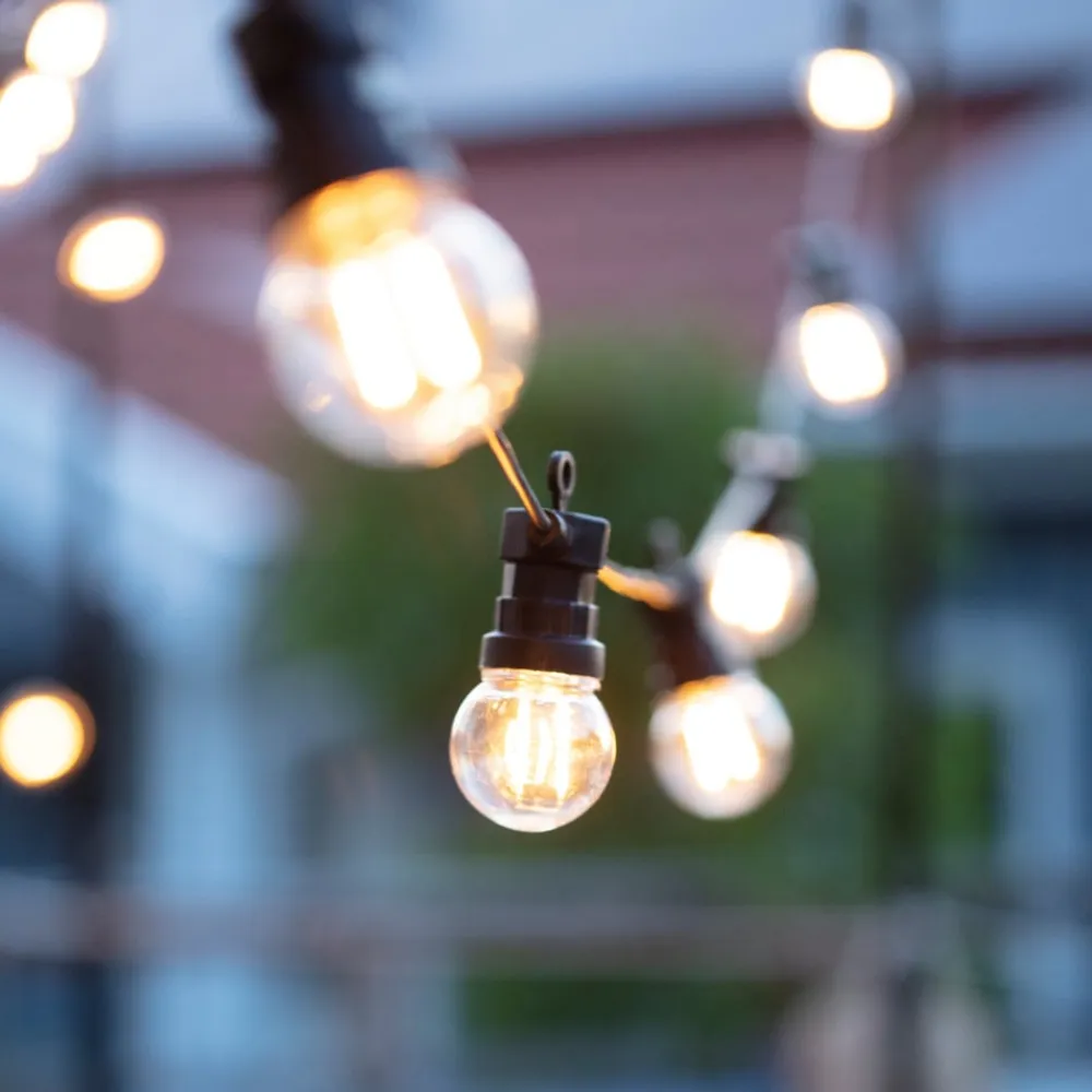 Markslöjd Julepynt|Julelys Udendørs>Have 24 LED-lyskæder Cirkulær 10 lyskilder G45