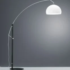 Helestra Doro-gulvlampe, højdeindstillelig, sort