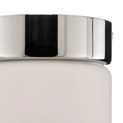 Keto LED-loftlampe, cylinder, krom^Helestra Sale