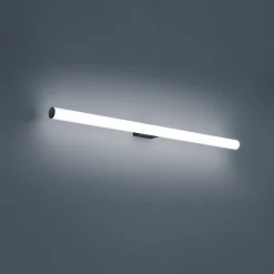 Helestra Loom LED-spejllampe sort, 90 cm