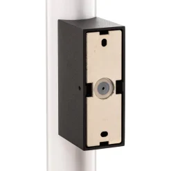 Helestra Loom LED-spejllampe sort, 90 cm