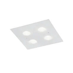 Helestra Nomi LED-loftlampe 38x38cm dim hvid