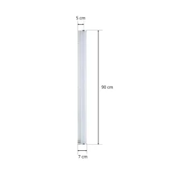 Helestra Ponto LED-væglampe, IP44 90 cm