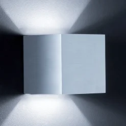 Siri væglampe up/down, mat aluminium^Helestra Sale