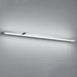 Helestra Slate LED-væglampe, krom, 90 cm