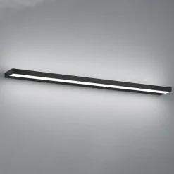 Slate LED-væglampe, mat sort 90 cm^Helestra Online