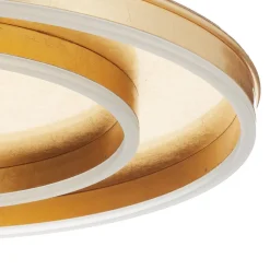 Sona LED-loftlampe dæmpbar Ø60 cm guld^Helestra Outlet