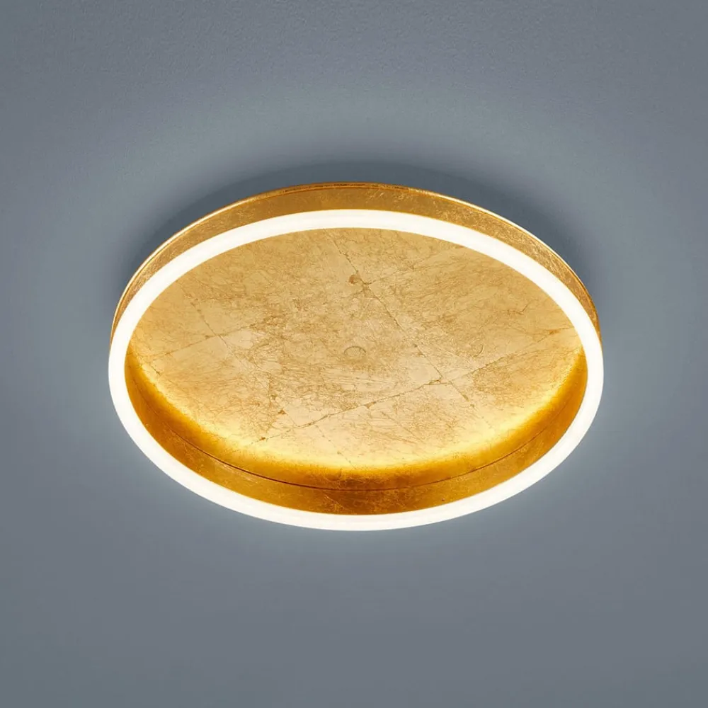 Helestra Loftlamper|Loftlamper>Sona LED-loftlampe dæmpbar, Ø 40 cm guld