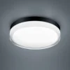 Tana LED-loftslampe, sort, Ø 28 cm^Helestra Online