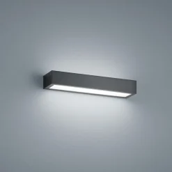 Helestra Væg- Og Spejllamper|Væglamper>Theia LED-væglampe, mat sort 30 cm