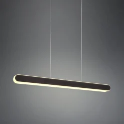 Trio Lighting Pendellamper|Pendellamper>Helios LED-hængelampe, udtrækkelig dim CCT sort