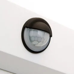 ORION Hendryk LED-væglampe, udendørs med sensor, hvid