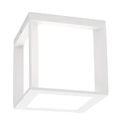 Henry udendørs væglampe, 16 x 16 x 16 cm, hvid^ORION Best