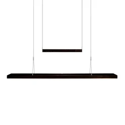 HerzBlut Bæredygtige Lamper>Amalia LED-hængelampe, knasteg kulgrå