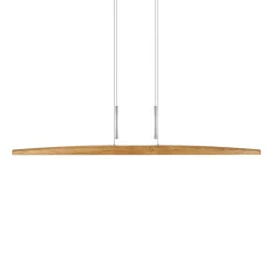 HerzBlut Arco LED-hængelampe olieret eg 170 cm