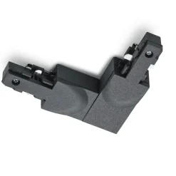 Trio Lighting Skinnesystem>Hjørneforbinder DUOline jordstik, ude, sort