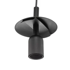 Hængelampe 562, mat glas, kappe/baldakin sort^ALDEX Clearance