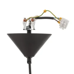 Hængelampe 562, mat glas, kappe/baldakin sort^ALDEX Clearance