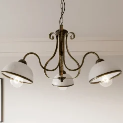 Luminex Pendellamper|Pendellamper>Hængelampe Antica i landlig stil, 3 lyskilder