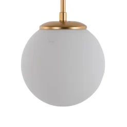 Hængelampe AV-1897-2BSA 2 glaskugler, guld^Avonni Hot