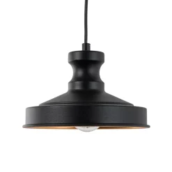 Hængelampe Berceste, sort, metal, Ø 22 cm, E27^Opviq Sale