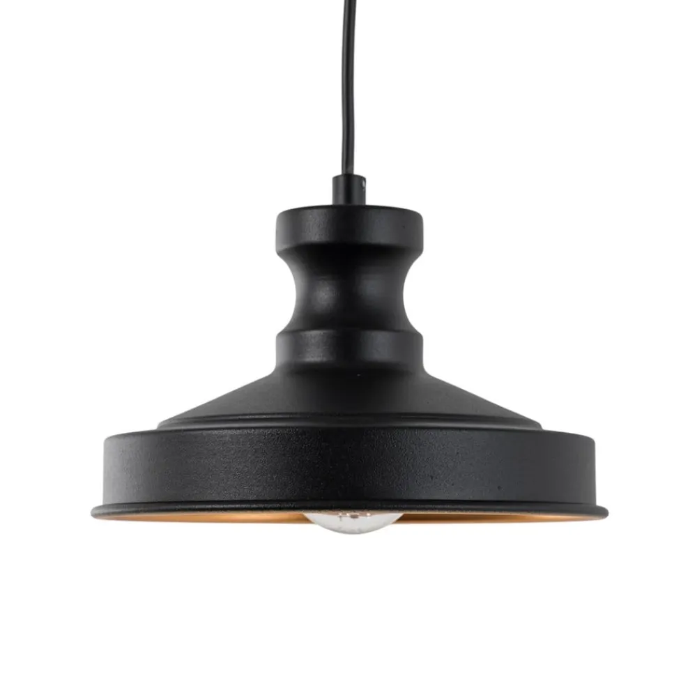 Hængelampe Berceste, sort, metal, Ø 22 cm, E27^Opviq Sale