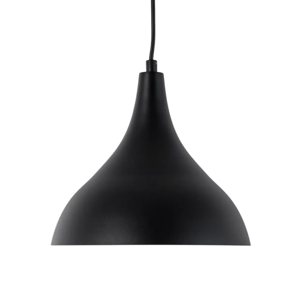 Opviq Gang|Pendellamper>Hængelampe Berceste, sort/kobber, Ø 22 cm, jern