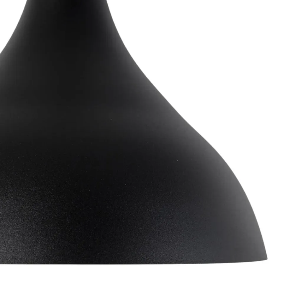 Opviq Gang|Pendellamper>Hængelampe Berceste, sort/kobber, Ø 22 cm, jern