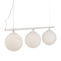ALDEX Hængelampe Beryl, 3 lyskilder, hvid