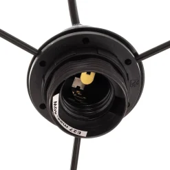 Hængelampe Boho Ø 45 cm 1 lyskilde grøn/jute^Duolla Online