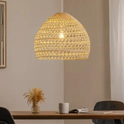 Hængelampe BOHO, Ø 60 cm, naturbrun, rattan, E27^Nowodvorski Lighting Clearance