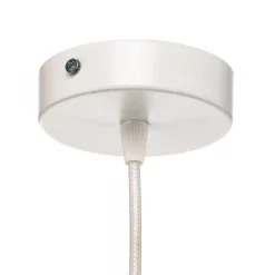 Duolla Hængelampe Boho, dobbelt skærm, beige