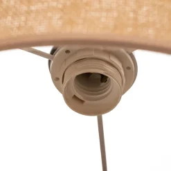 Hængelampe Boho jute naturbrun Ø45cm 1 lyskilde^Duolla Online