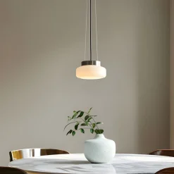 ALDEX Pendellamper>Hængelampe BonBon, creme, Ø 16 cm, glas