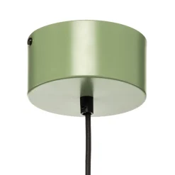 Luminex Hængelampe Class i metal, grøn/hvid