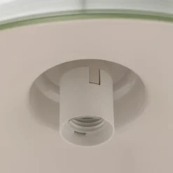 Luminex Hængelampe Class i metal, grøn/hvid