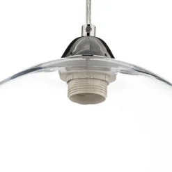 Hængelampe Colour, glasskærm transparent^SOLLUX LIGHTING Discount