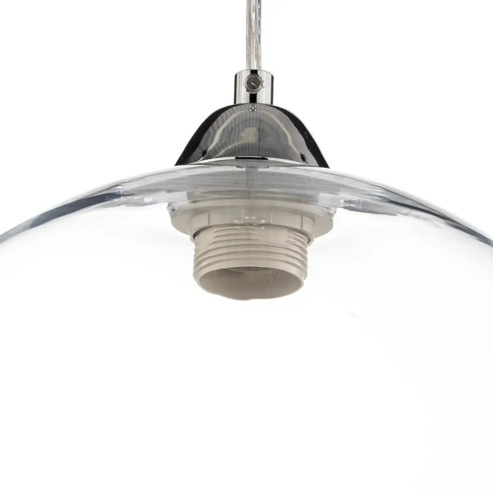 Hængelampe Colour, glasskærm transparent^SOLLUX LIGHTING Discount